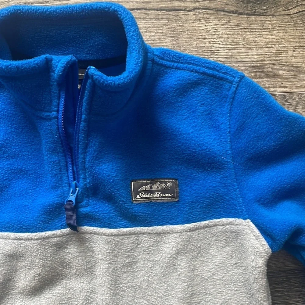 Eddie Bauer Fleece 1/4 Zip Pullover, Youth Size 10